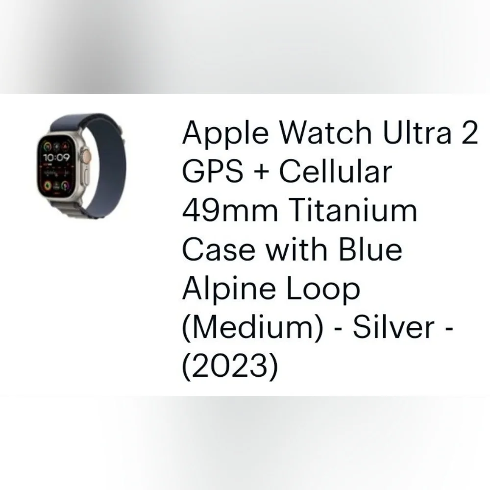 Unlocked 2023 Apple Watch Ultra brand new in box